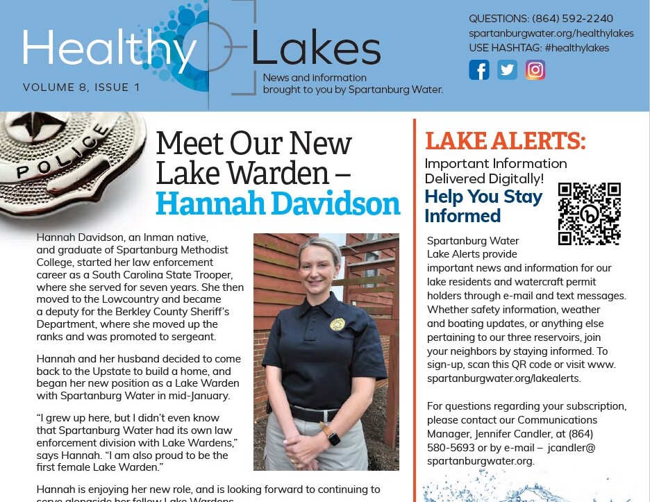 Healthy Lakes Newsletter